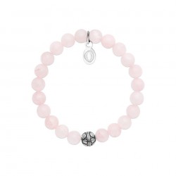 Bracelet quartz rose -...