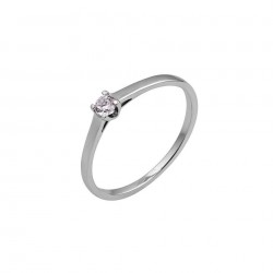 Bague solitaire diamant or...