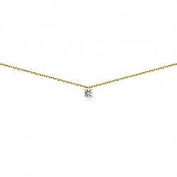 Collier or et diamant...