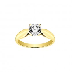 Bague solitaire diamant...