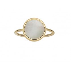 Bague or 750/1000° - Nacre