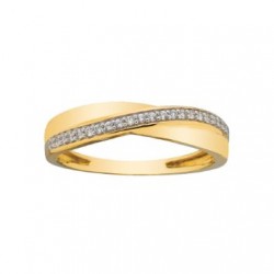 Bague or 375/1000° - Oxyde...