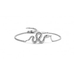 Bracelet argent rhodié -...