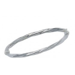 Bracelet rigide argent...