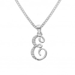 Collier argent rhodié -...