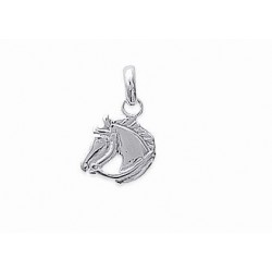 Pendentif argent rhodié -...