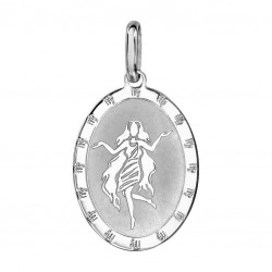 Médaille zodiac argent -...