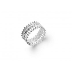 Bague argent rhodié