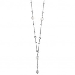 Collier argent rhodié -...