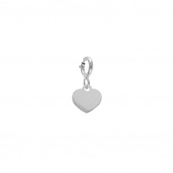 Charm argent  rhodié -...