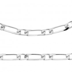 Collier argent  rhodié -...