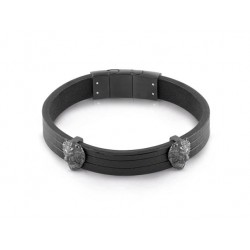 Bracelet Homme - Cuir brun...