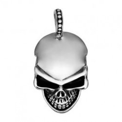 Pendentif acier Homme -...