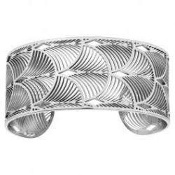 Bracelet rigide acier  -...