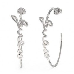 Boucles d oreilles acier...