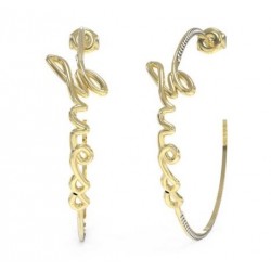 Boucles d oreilles acier...