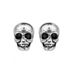 Boucles d oreilles acier  -...