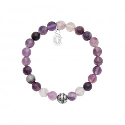 Bracelet Fluorite violette...