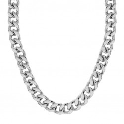 Collier acier - Maille...