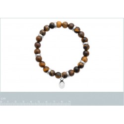 Bracelet oeil de tigre -...