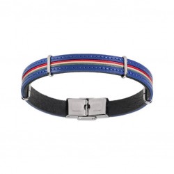 Bracelet homme - Cuir bleu...