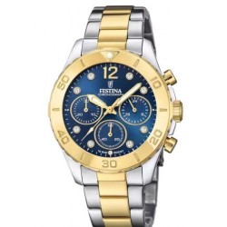 Montre dame chrono quartz -...