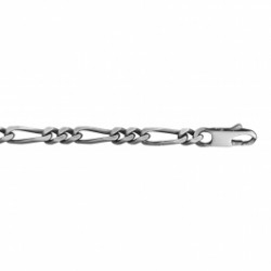 Bracelet argent vieilli -...