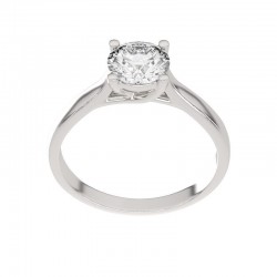 Bague solitaire diamant...