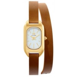 Montre femme quartz - Cuir...