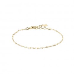 Bracelet fantaisie dore -...