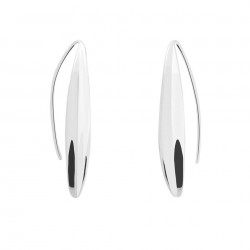 Boucles d oreilles acier -...