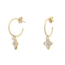 Boucles d oreilles acier...