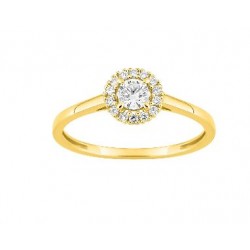 Bague or 375/1000° -...