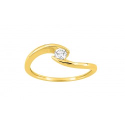 Bague or 375/1000° -...