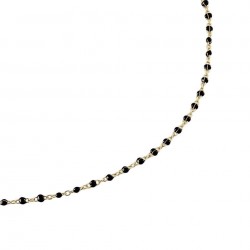 Collier fantaisie dore -...