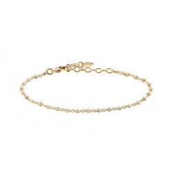 Bracelet fantaisie dore -...