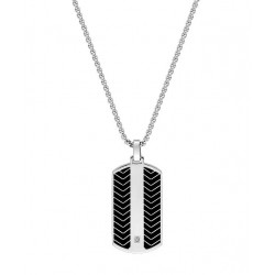 Collier acier - Pendentif...