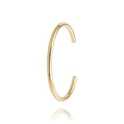 Bracelet rigide acier  doré...