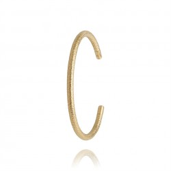 Bracelet rigide acier  doré...