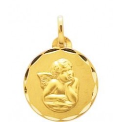 Médaille Ange plaqué or -...