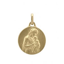 Medaille Vierge or - Vierge...
